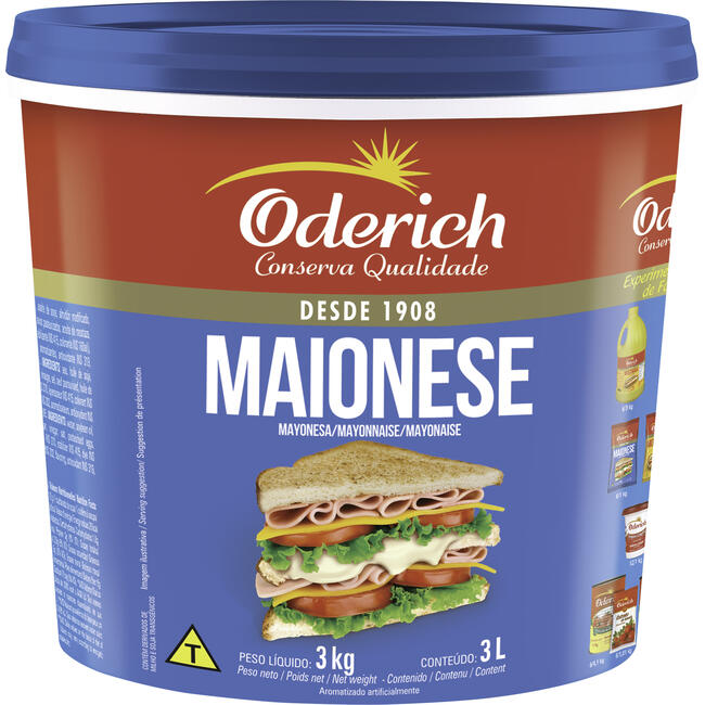 Maionese Oderich 3kg