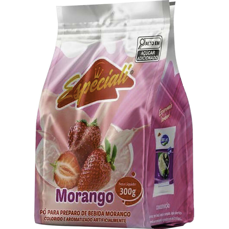 Pó para Preparo Especiali Morango 300g