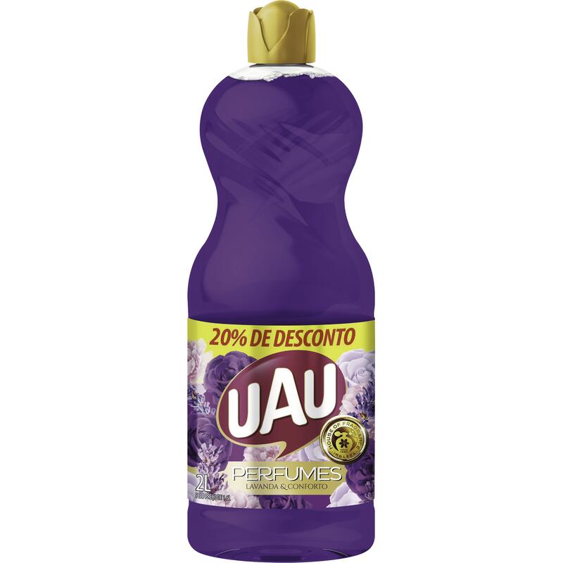 Limpador Perfumado Uau 2 Litros - Lavanda - Preço Especial