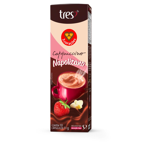 Cápsula Tres 100g - Cappuccino Napolitano