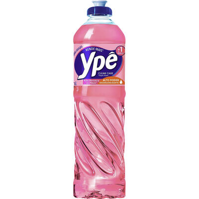 Detergente Líquido Ypê Clear Care Rosa 500ml