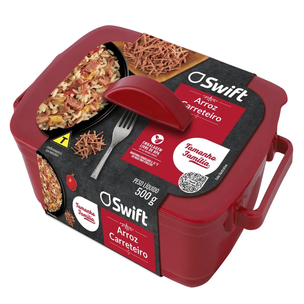 Arroz Carreteiro Swift Tamanho Família 500g