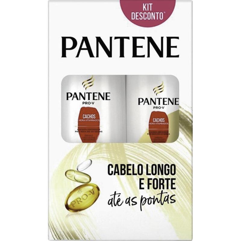 Kit Pantene 1 Shampoo 350ml+Cond 175ml Cachos vita