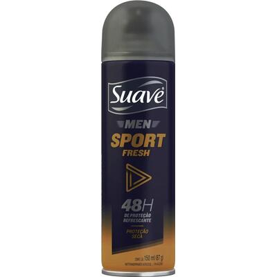 Desodorante Aerossol Suave Sport Fresh 150ml
