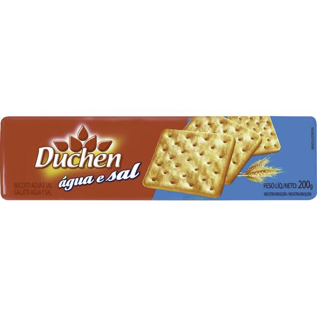 Biscoito Duchen Água e Sal 200g