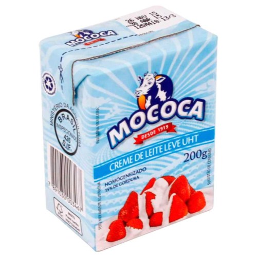 Creme De Leite Leve Mococa 200g