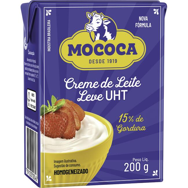 Creme De Leite Leve Mococa 200g