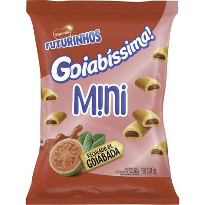 Mini Biscoito Futurinhos Goiabíssima 100g