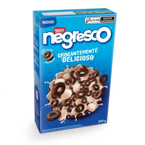 Cereal Matinal Chocolate e Baunilha Negresco Caixa 200g