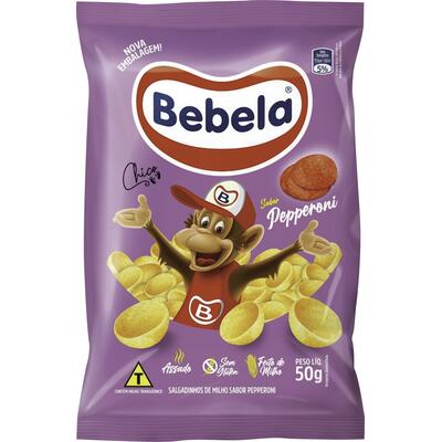 Salgadinho Bebela Pepperoni 50g