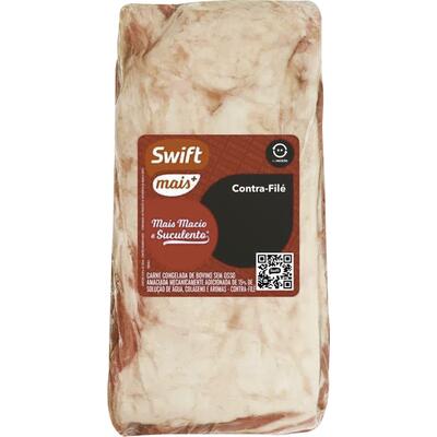 Carne Bovina Contrafilé Swift Mais Cong Preço por quilo na peça