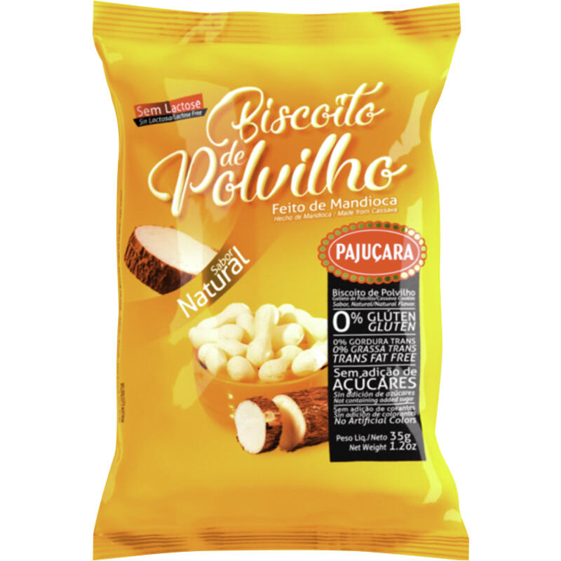 Biscoito de Polvilho Pajuçara Natural 35g