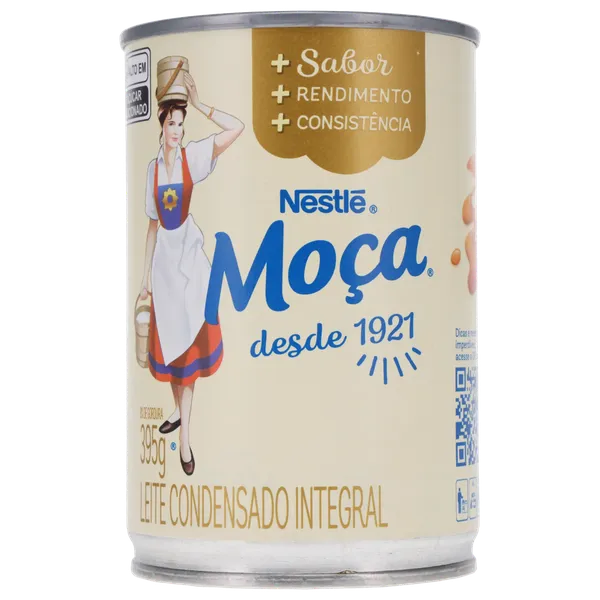 Leite Condensado Moça 395g - Integral - Lata