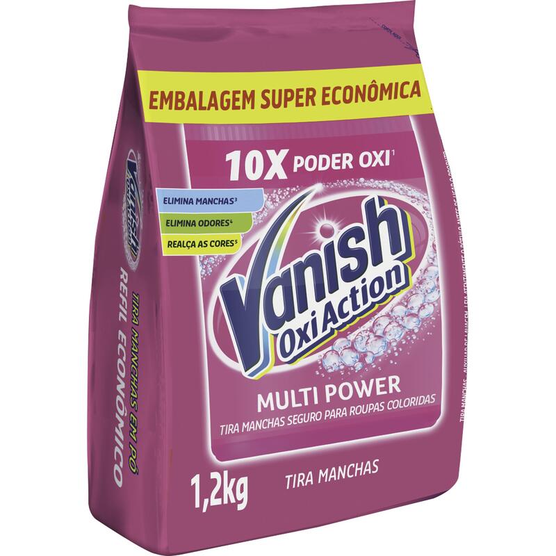 Alvejante em Pó Vanish Tira Manchas 1,2kg