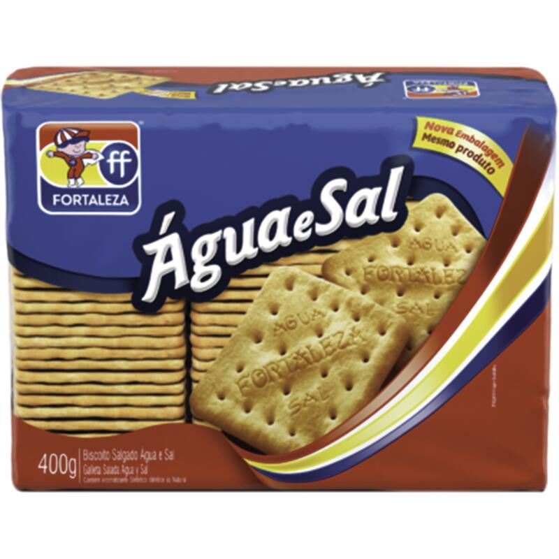 Biscoito Fortaleza Água e sal 400g