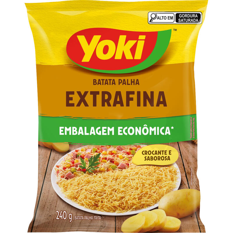 Batata Palha Yoki Extra Fina 240g