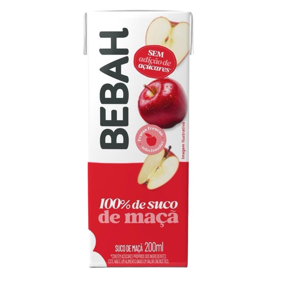 Suco Bebah 200ml - Maçã - TP