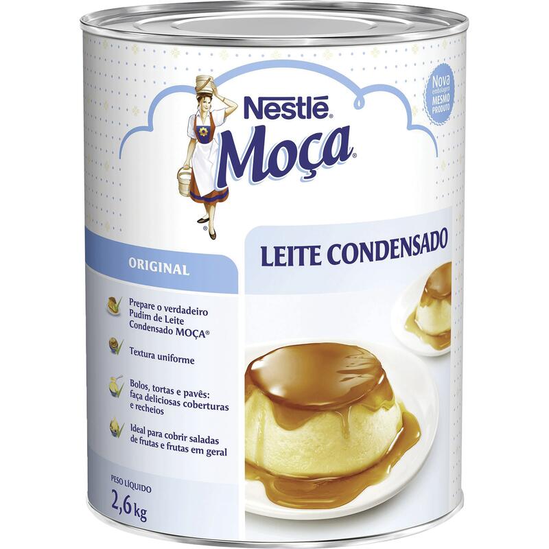 Leite Condensado Moça 2,6kg