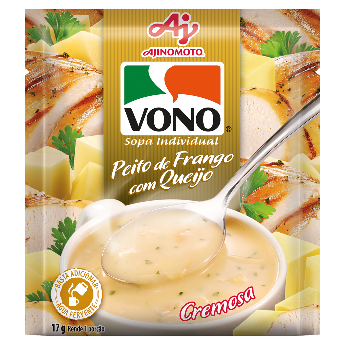 Sopa VONO frango e queijo 17g