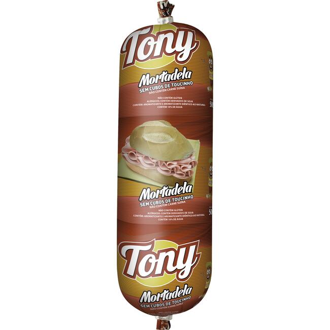 Mortadela Tony Resfriada Sem Toucinho 500g