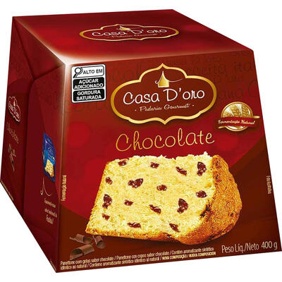 Panettone Casa D’oro Chocolate 400g