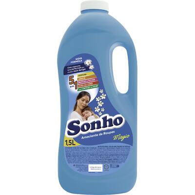 Amaciante para Roupas Sonho Magic 1,5L