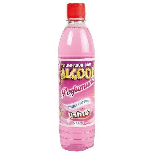 Refil Alcool BRILHOLAC Floral 500ml
