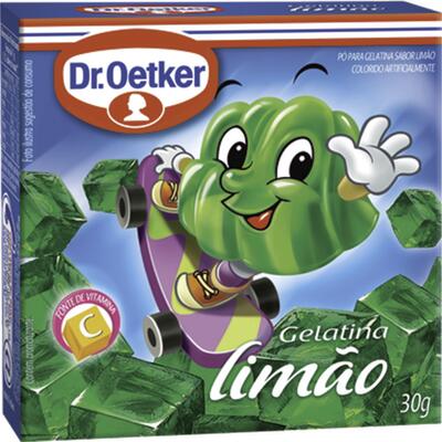 Gelatina Dr. Oetker Limão 30g