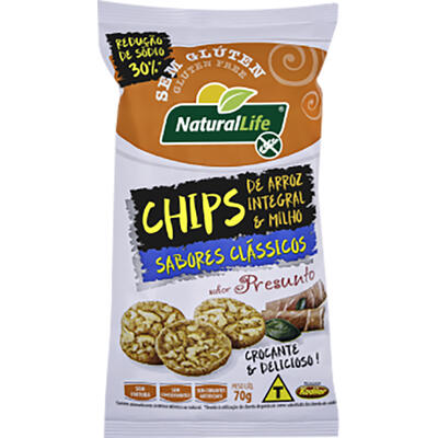 Salgadinho Chips de Arroz Kodilar Presunto 70g