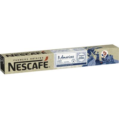 Café em Cápsulas Nescafé 3 Americas 10x5,4g