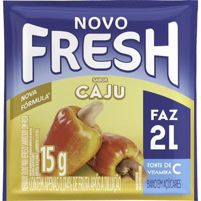 Refresco em Pó Fresh Caju 15g