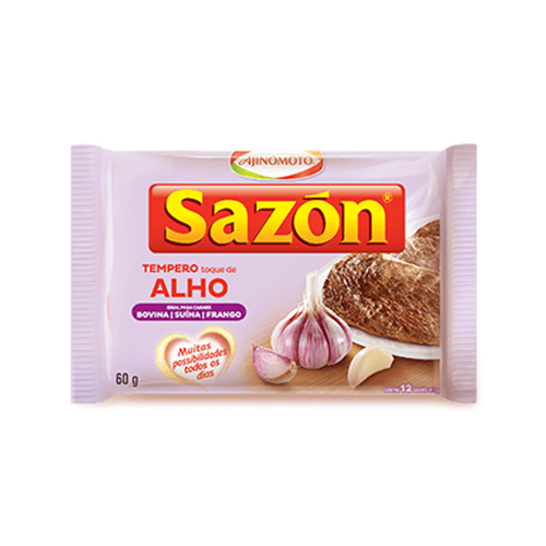 Tempero Para Carnes SAZON Alho 60g