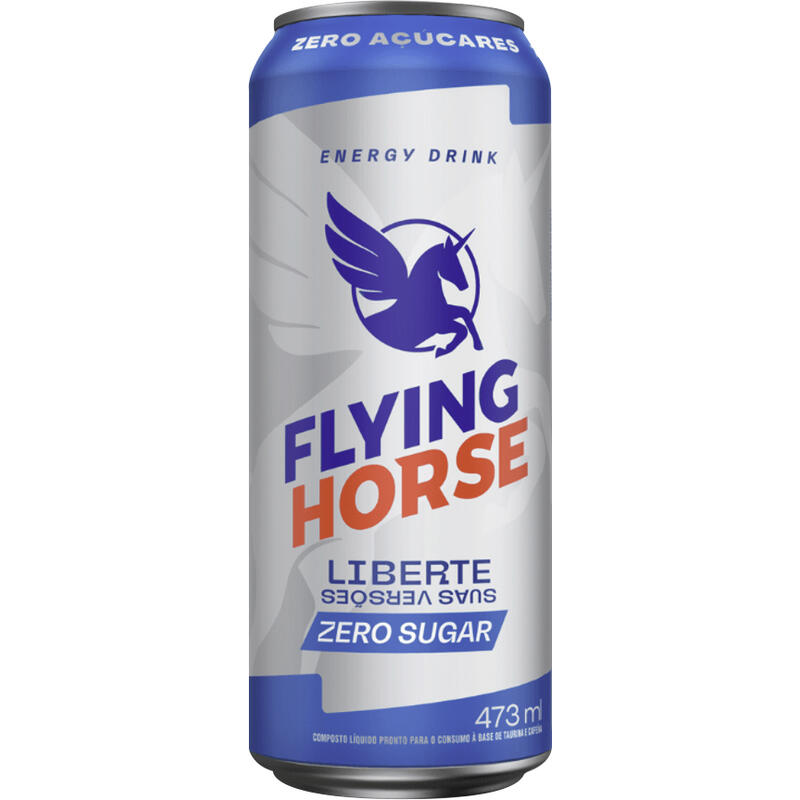 Energético Zero Açúcar Flying Horse Lata 473ml