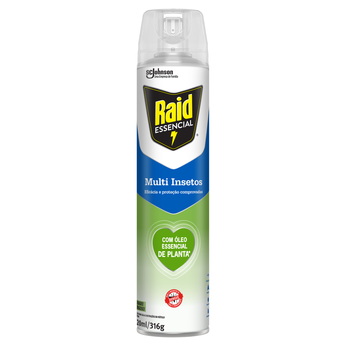 Inseticida RAID Multi Insetos A Base de Plantas 420ml