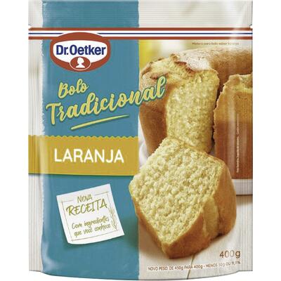 Mistura para Bolo DR OETKER Laranja 400g
