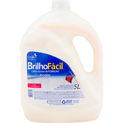 Cera Líquida Brilho Fácil Incolor 5L