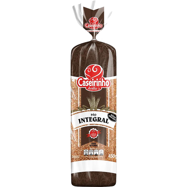 Pão Caseirinho 450g - Forma - Integral