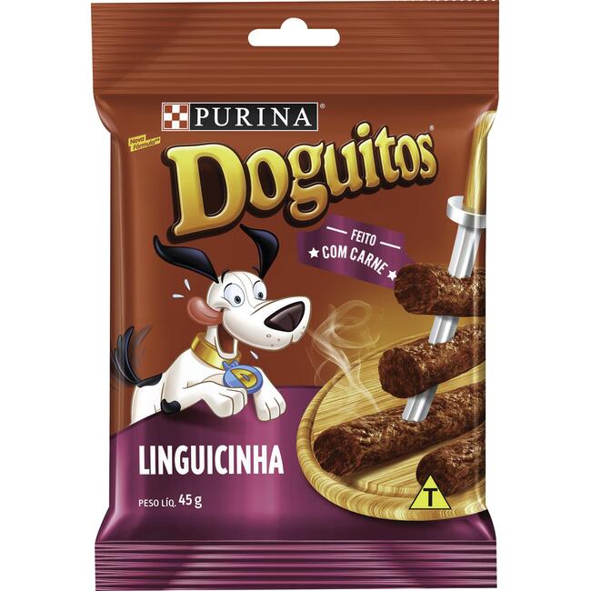 Petisco para Cães Doguitos Linguicinha 45g
