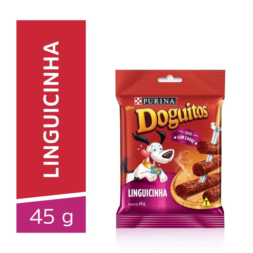 Petisco para Cães Doguitos Linguicinha 45g