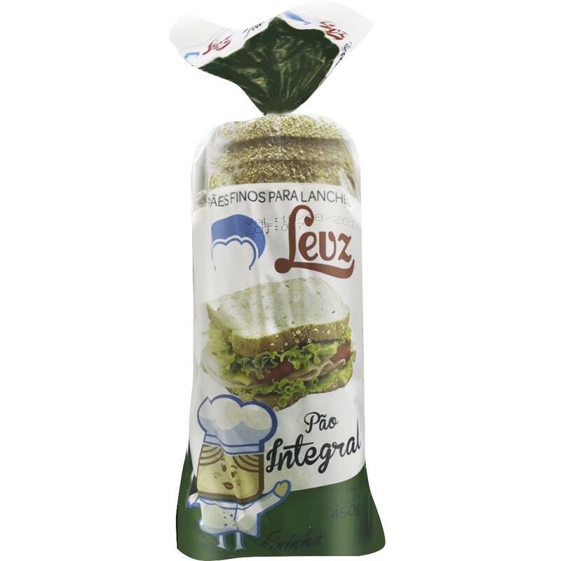 Pão de Forma Levz Integral 450g