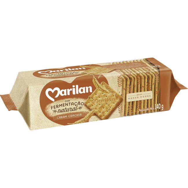 Biscoito Cream Cracker Marilan Fermentação Natural 140g
