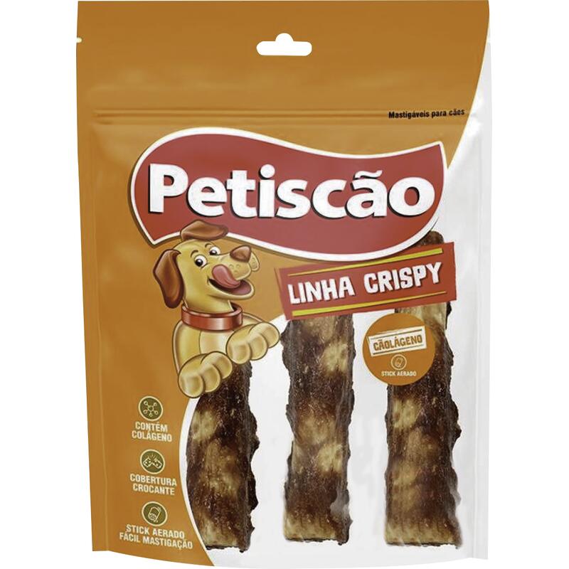 Osso Petiscão Crispy - 20mm 3 un