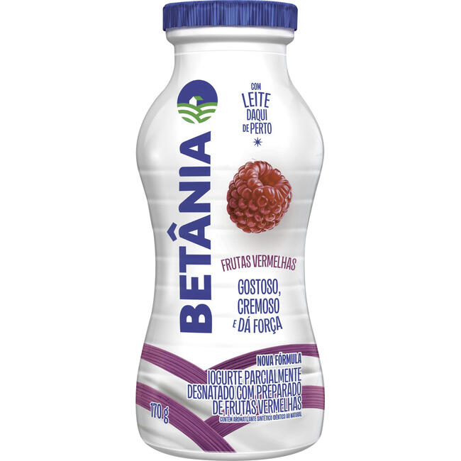 Iogurte Parcialmente Desn Betânia Frutas Ver 170g