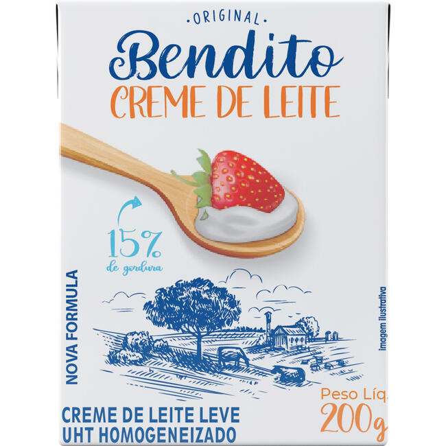 Creme de Leite Bendito 200g