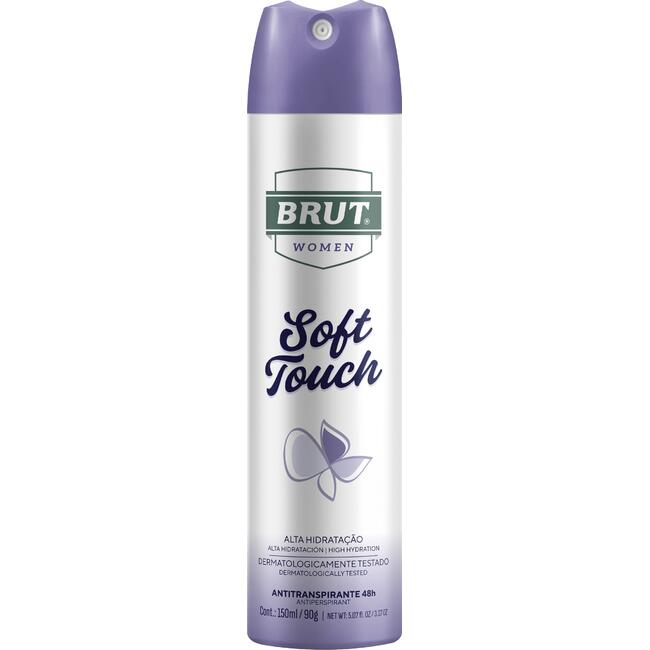 Desodorante Aerossol Brut Soft Touch 150ml
