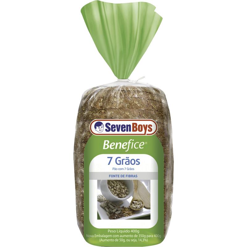 Pão Integral Seven Boys 7 Grãos 400g