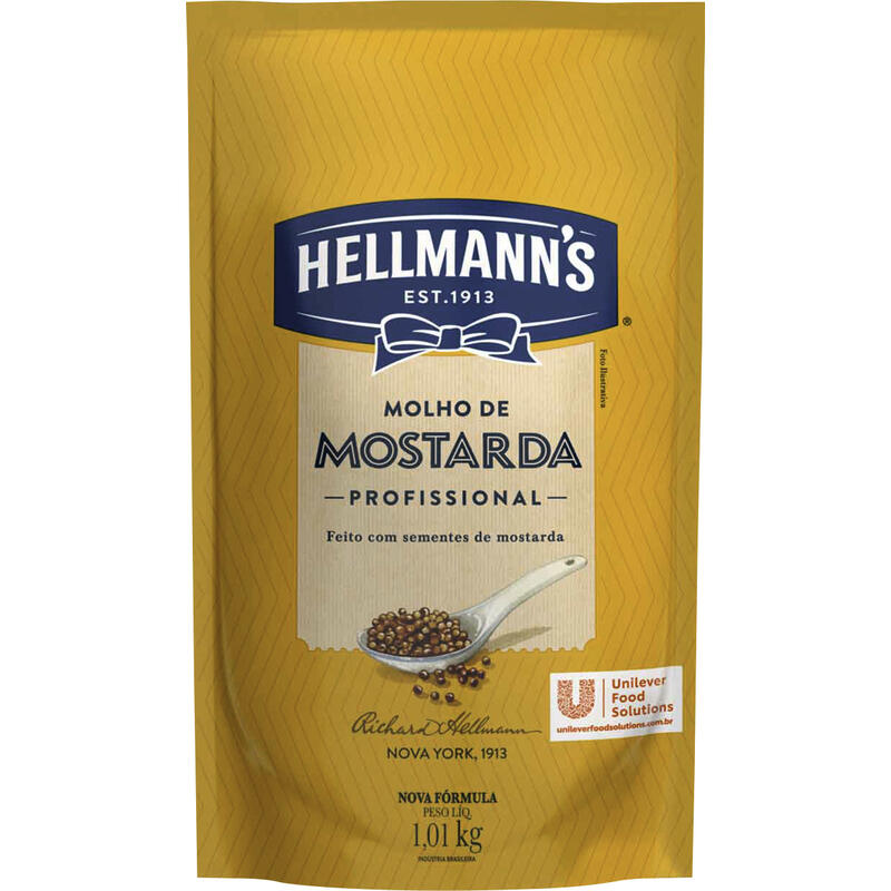 Molho de Mostarda Hellmann's 1,01kg