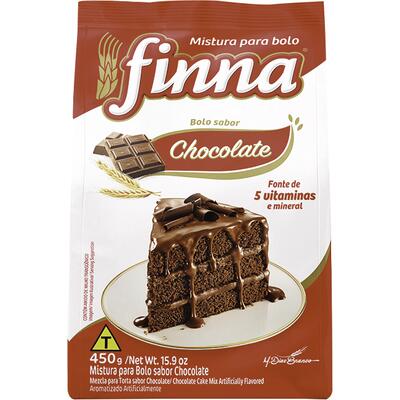 Mistura para Bolo Finna Chocolate 450g