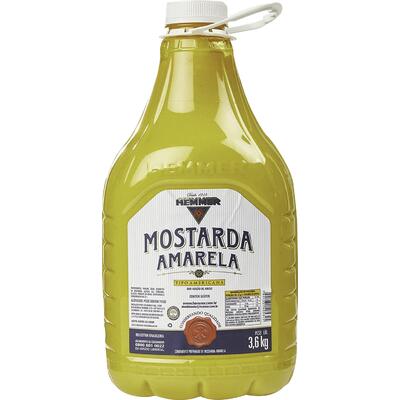 Mostarda Amarela Hemmer 3,6kg