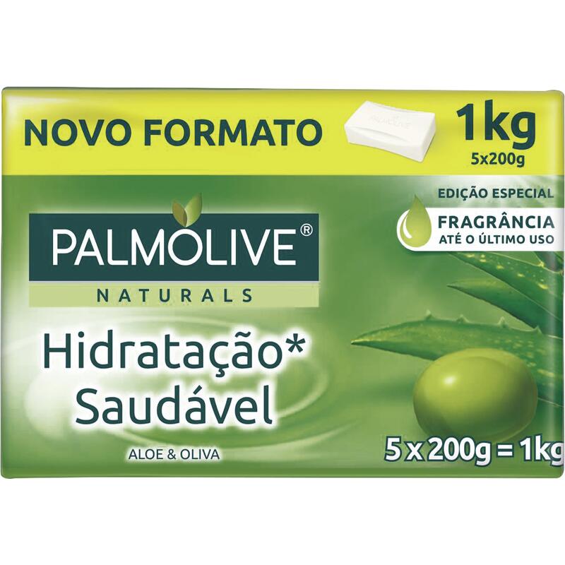 Sabonete Palmolive Suave Hidratação saudável 5x200g
